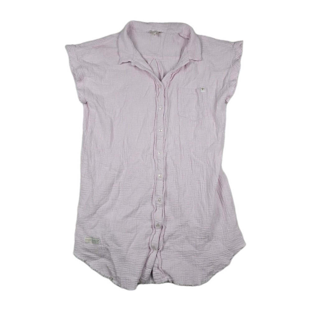Simply Southern Collection Women's Size‎ S/M Pink Swimsuit Cover Up Gauze
